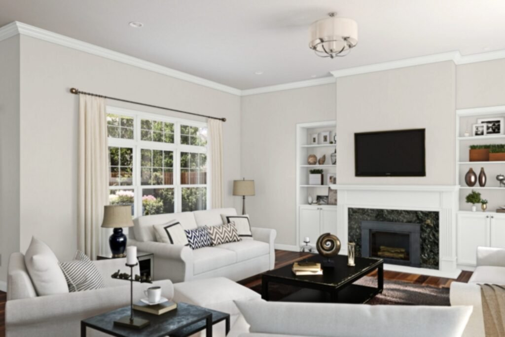 Sherwin Williams Color of the year 2024 - Sherwin Williams Paint Colors for Your Walls popular in 2024 Drift-of-Mist-(SW 9166)-Upward-Color-of-the-Year